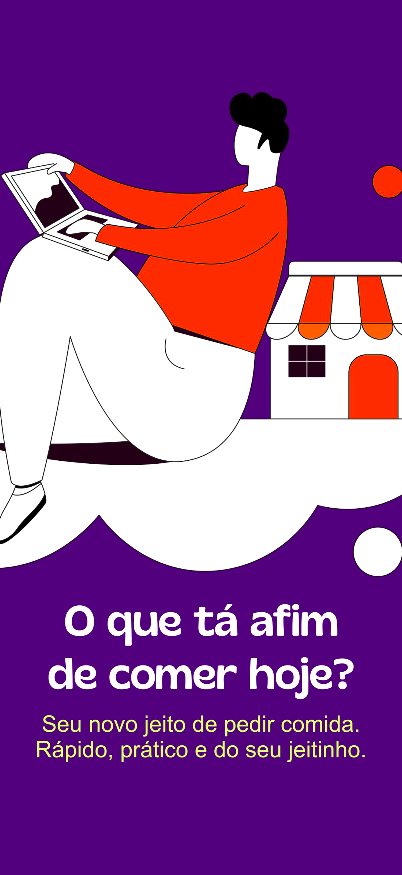 Tela do aplicativo Yeap Delivery 1